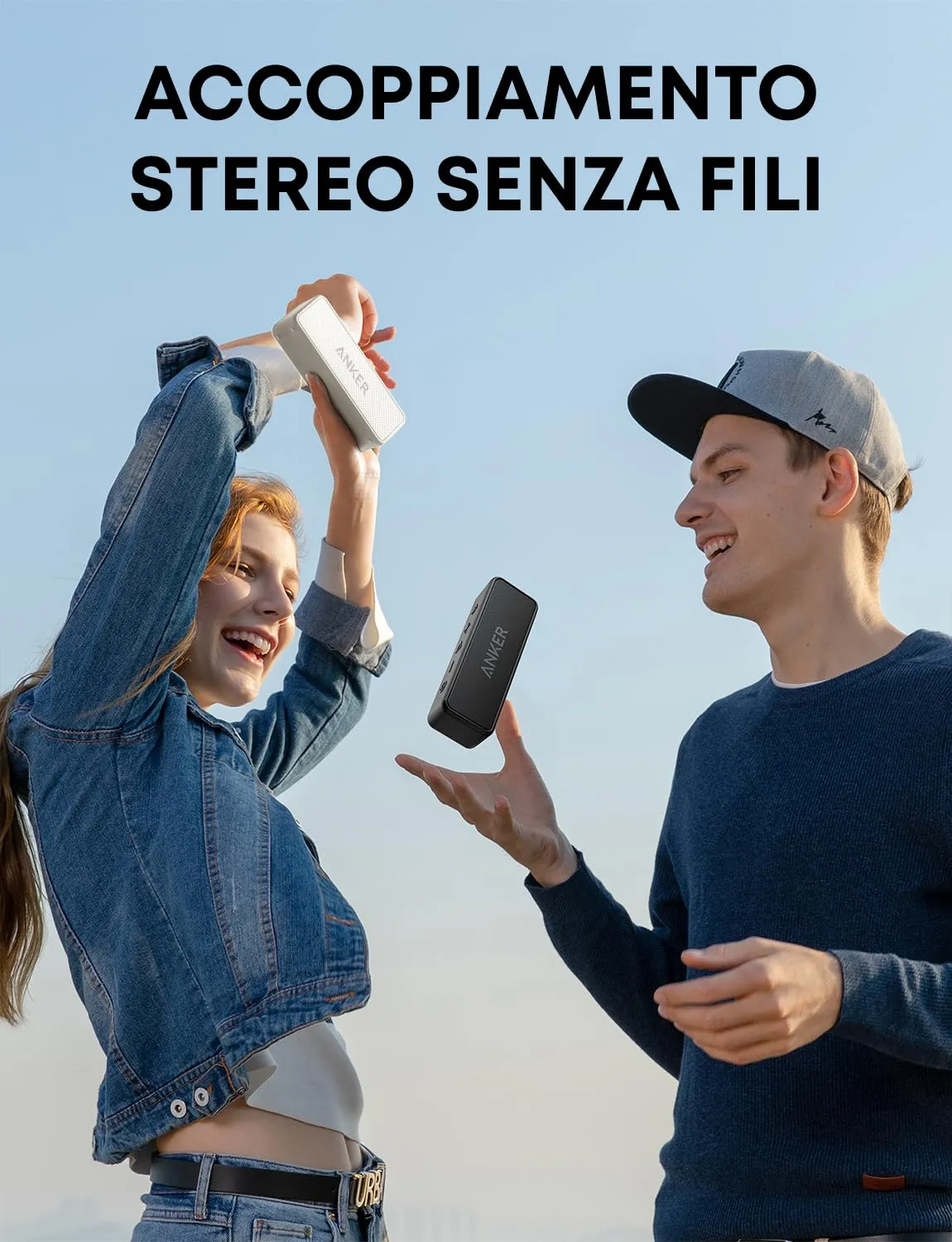 Anker Soundcore 2 Portable Bluetooth Speaker, IPX7, 24 Hour Battery Life - immagine 6