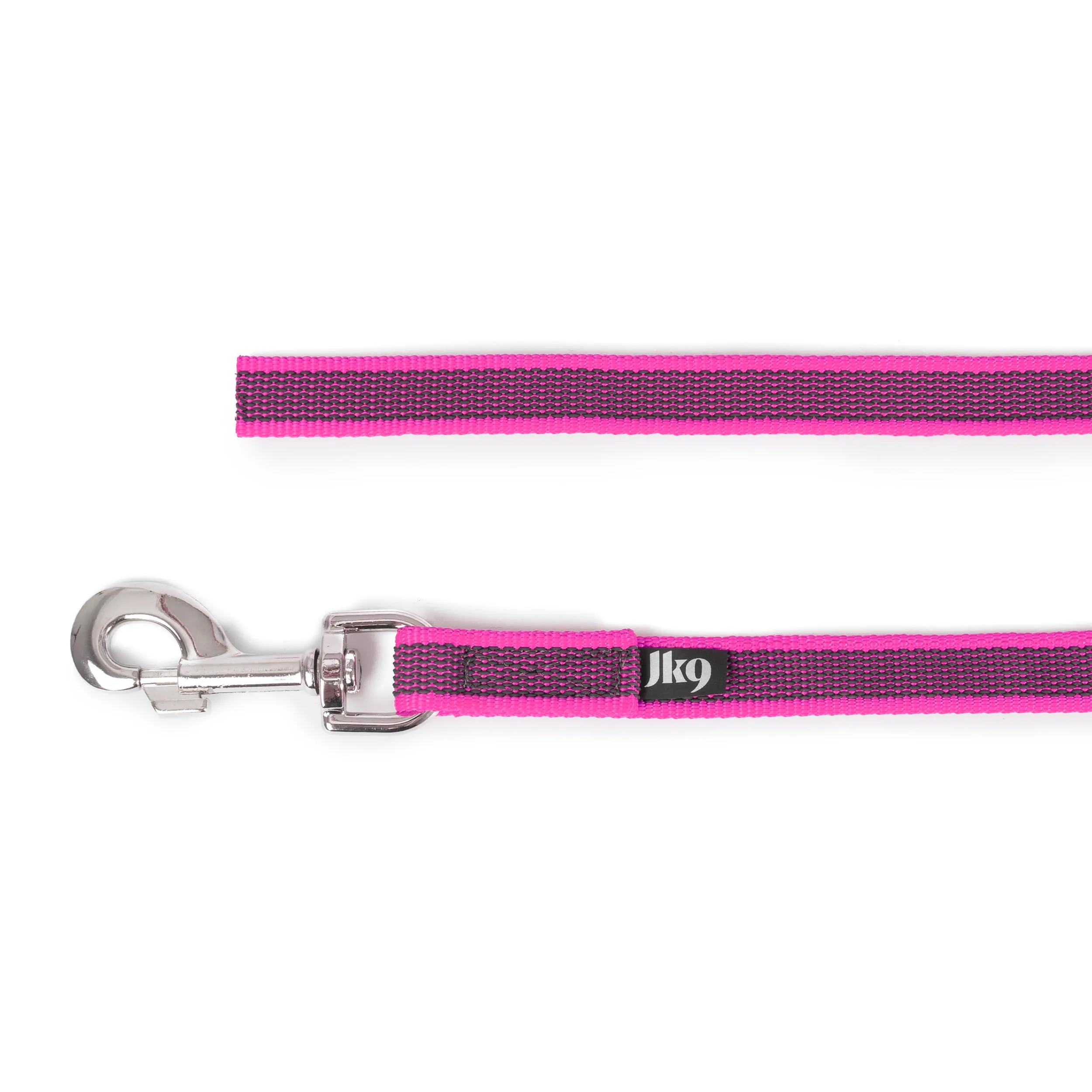 Julius-K9 Color & Gray Super Presa Guinzaglio Senza Manico, 20 mm x 3 m, Rosa - immagine 2