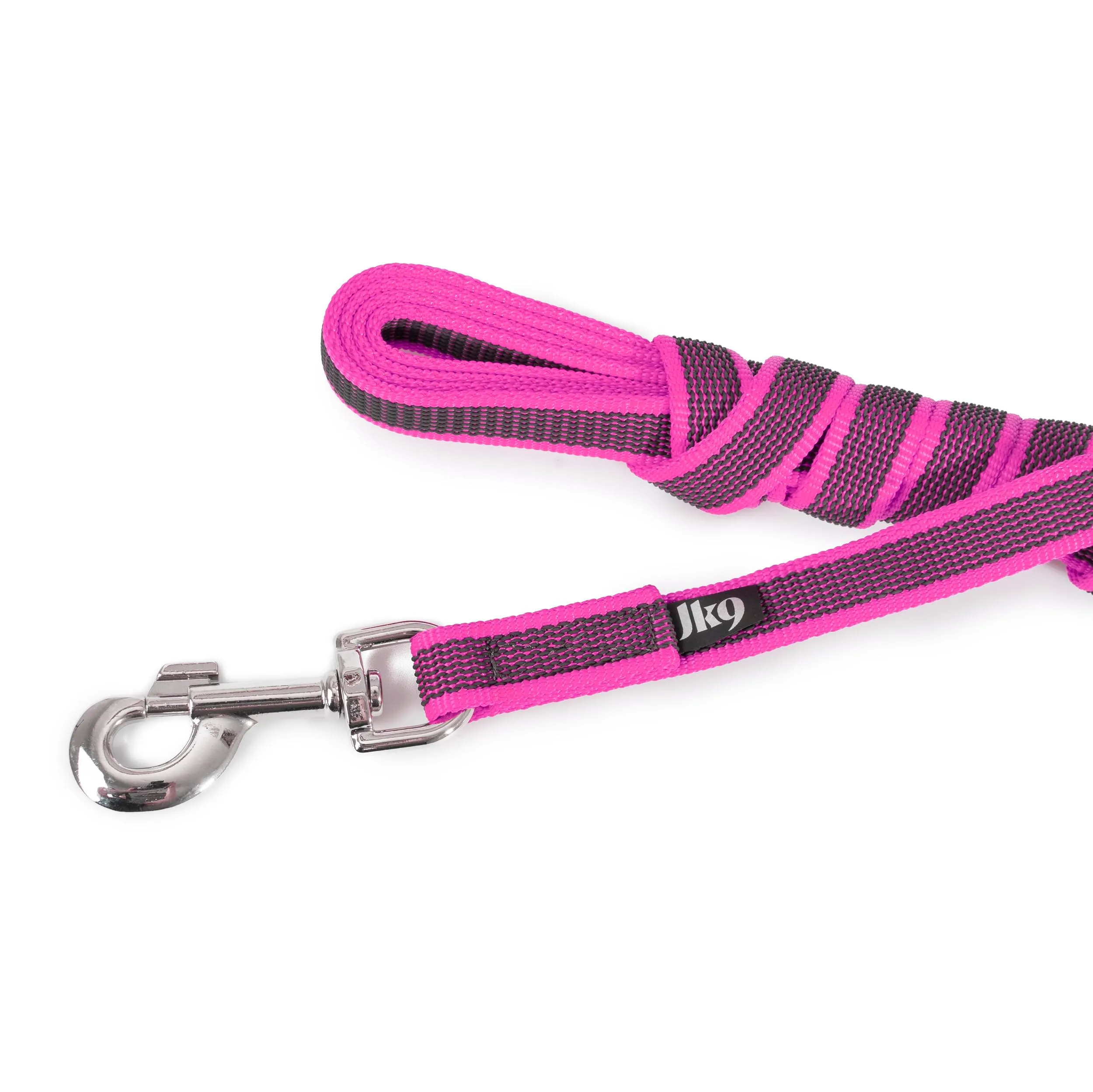 Julius-K9 Color & Gray Super Presa Guinzaglio Senza Manico, 20 mm x 3 m, Rosa - immagine 3