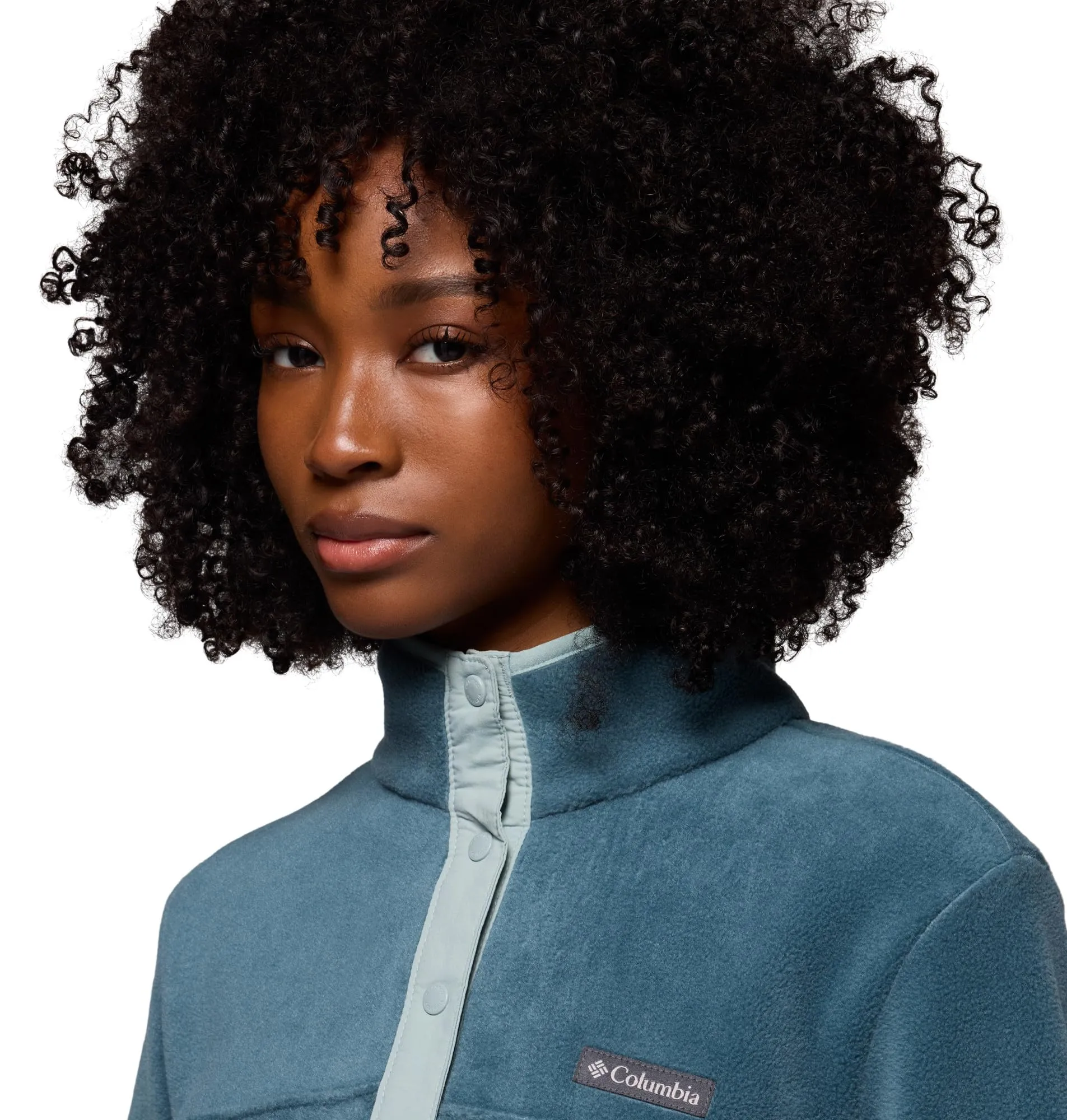 Columbia Benton Springs 1/2 Snap Pullover, Everblue Crushed Blue, XS - immagine 3