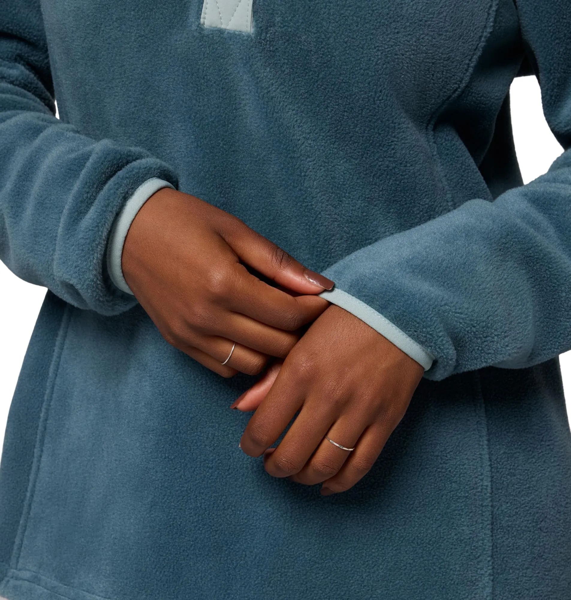 Columbia Benton Springs 1/2 Snap Pullover, Everblue Crushed Blue, XS - immagine 5