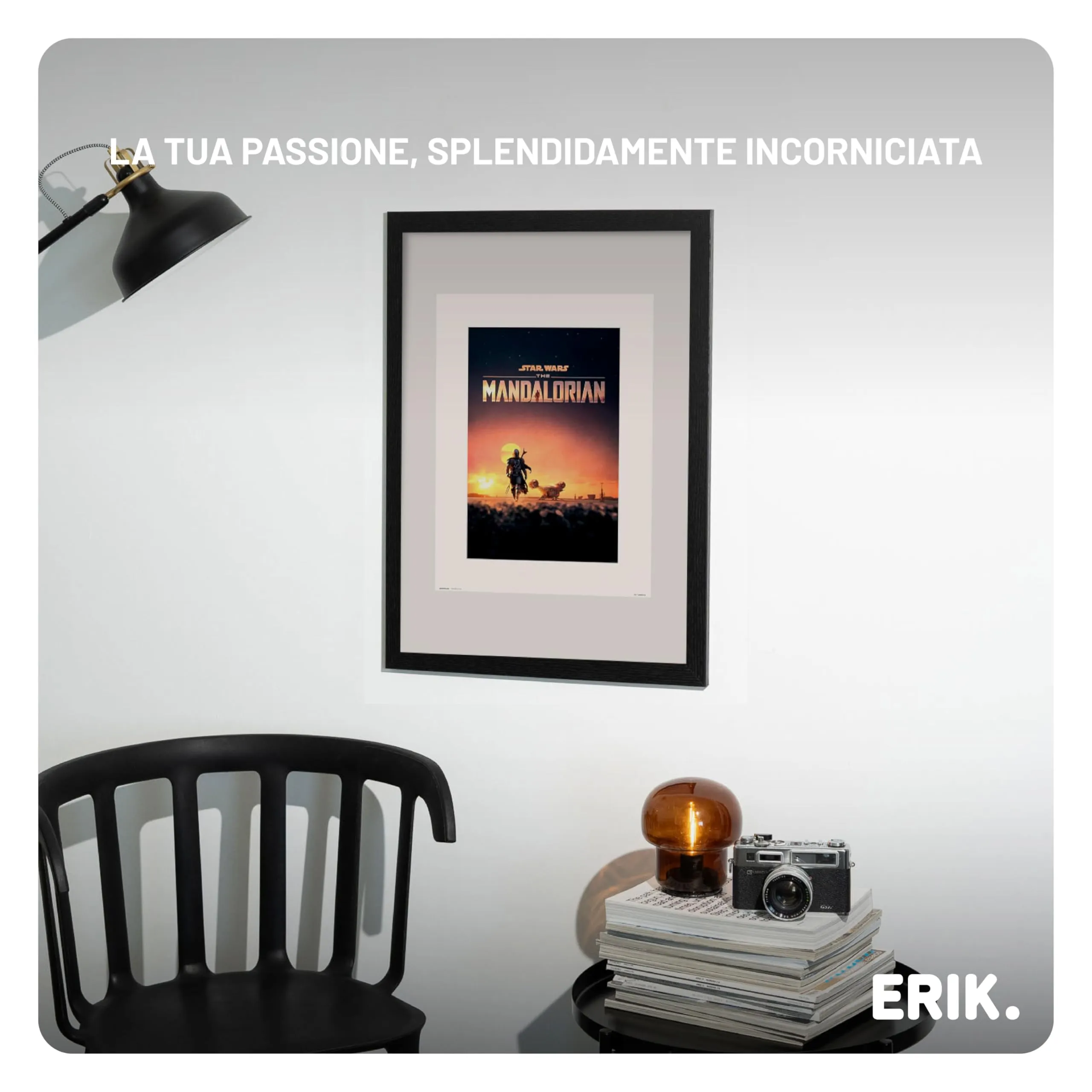Grupo Erik Cornice MDF 42x59,4 cm Nera - immagine 6