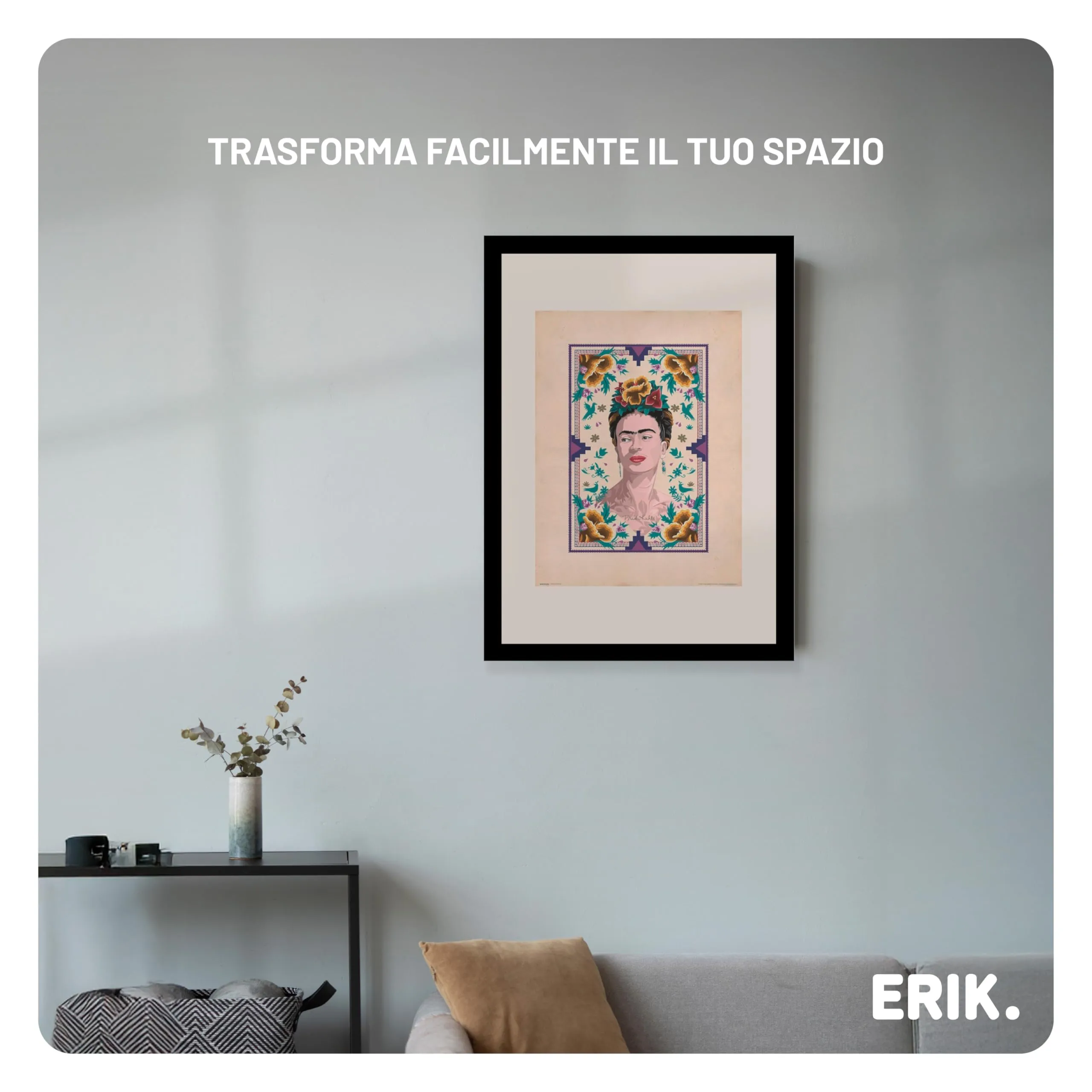 Grupo Erik Cornice MDF 42x59,4 cm Nera - immagine 7