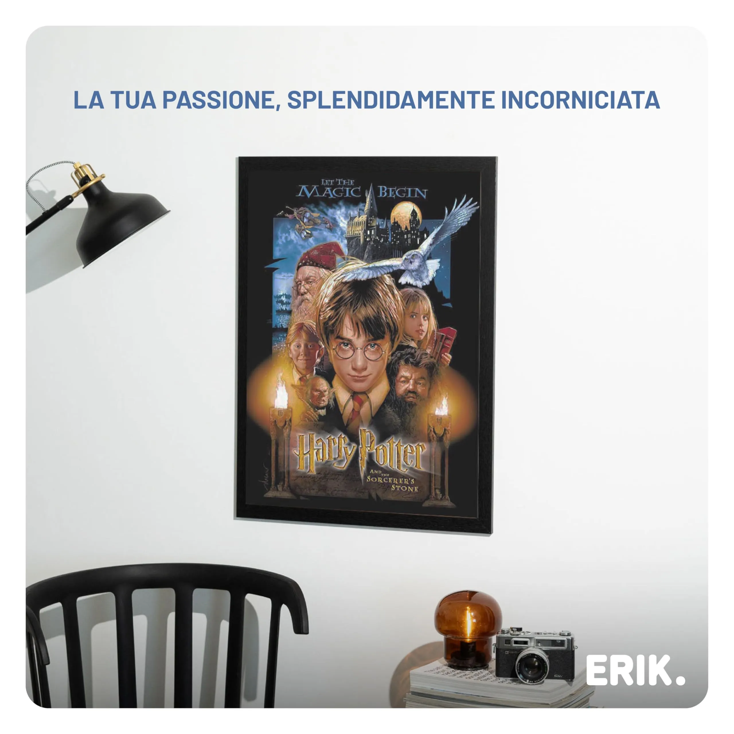 Grupo Erik Cornice in MDF Nera 50x70 cm - immagine 6