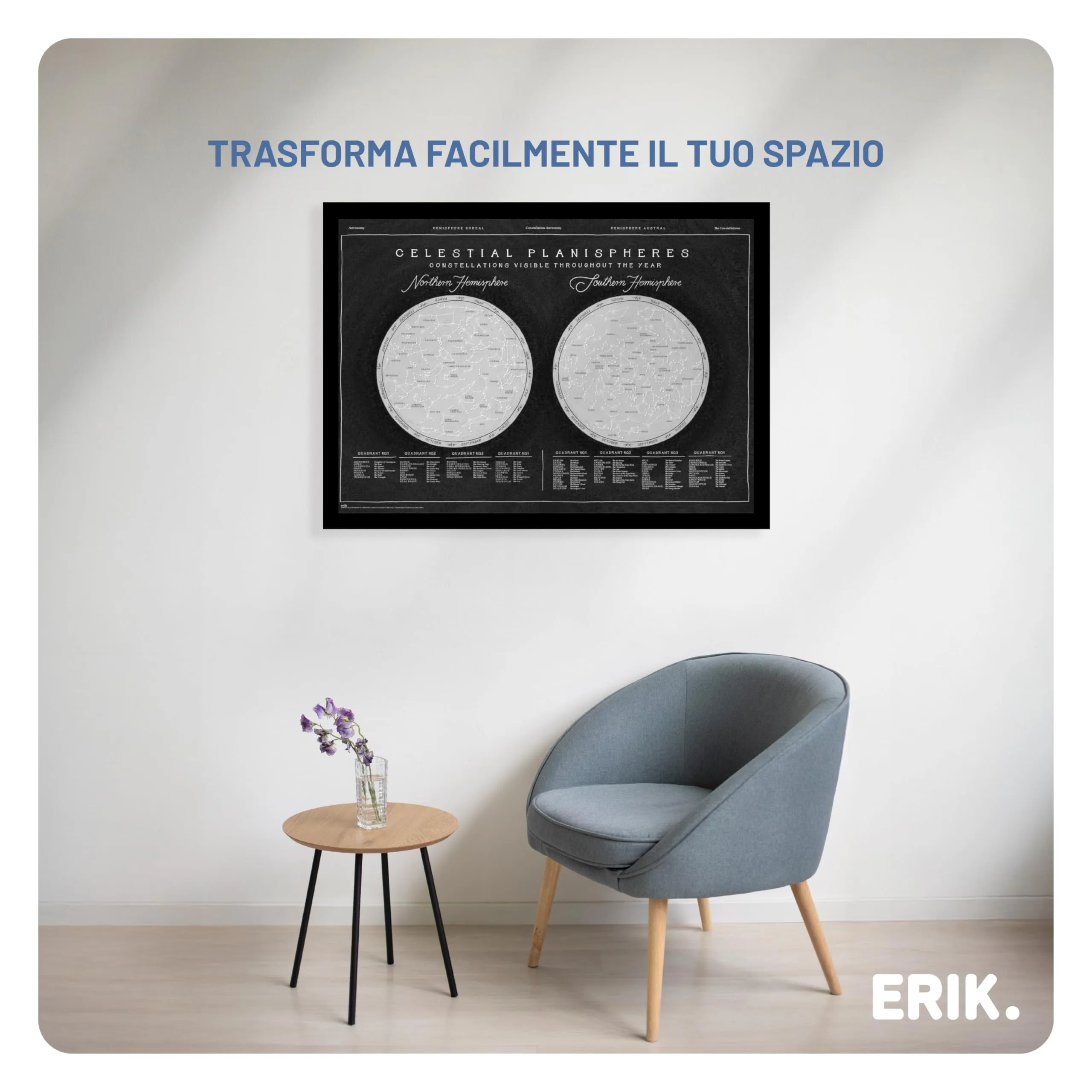 Grupo Erik Cornice in MDF Nera 50x70 cm - immagine 7