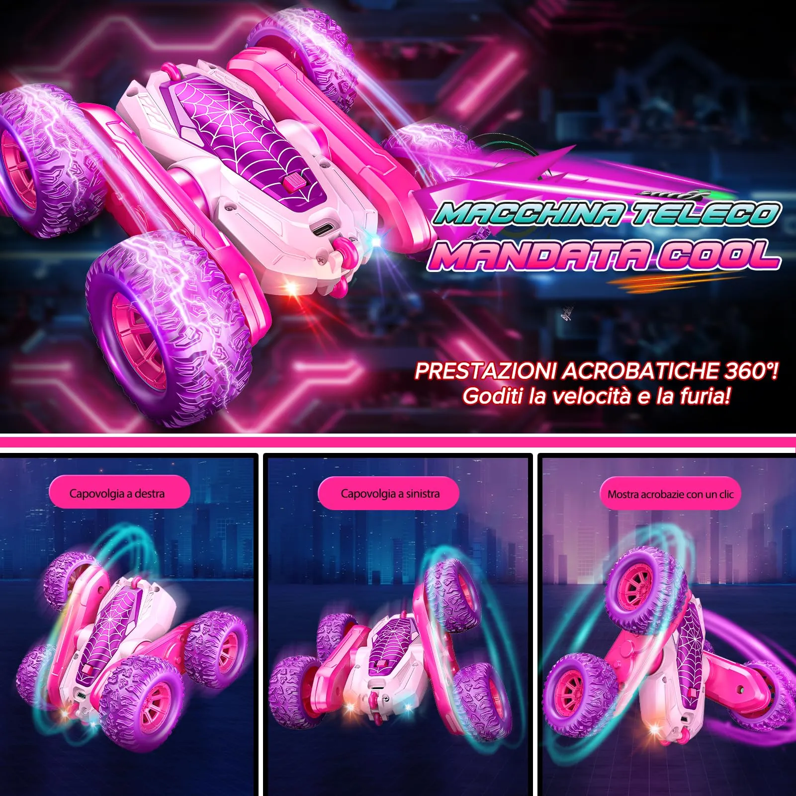 Dreamlandia Macchina Telecomandata per Bambini - immagine 2