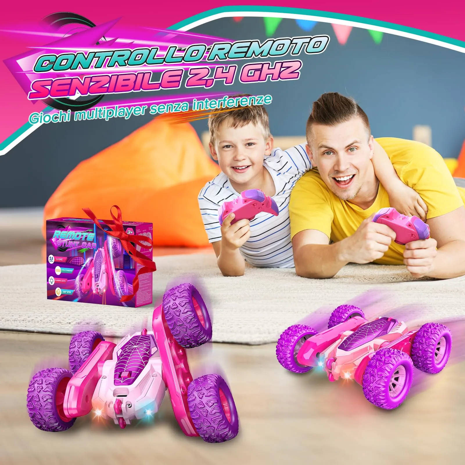 Dreamlandia Macchina Telecomandata per Bambini - immagine 4