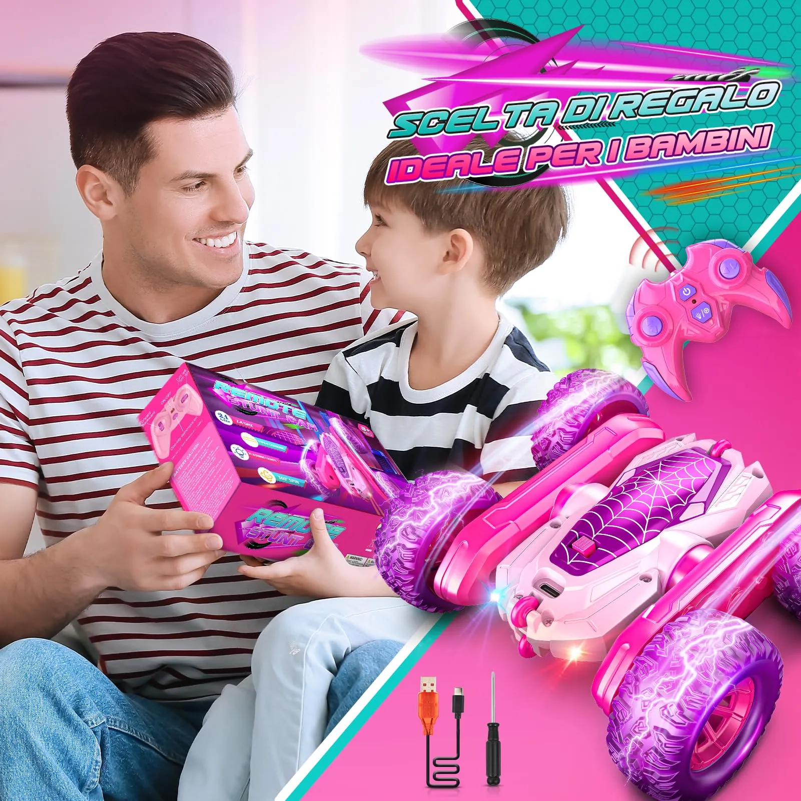 Dreamlandia Macchina Telecomandata per Bambini - immagine 7