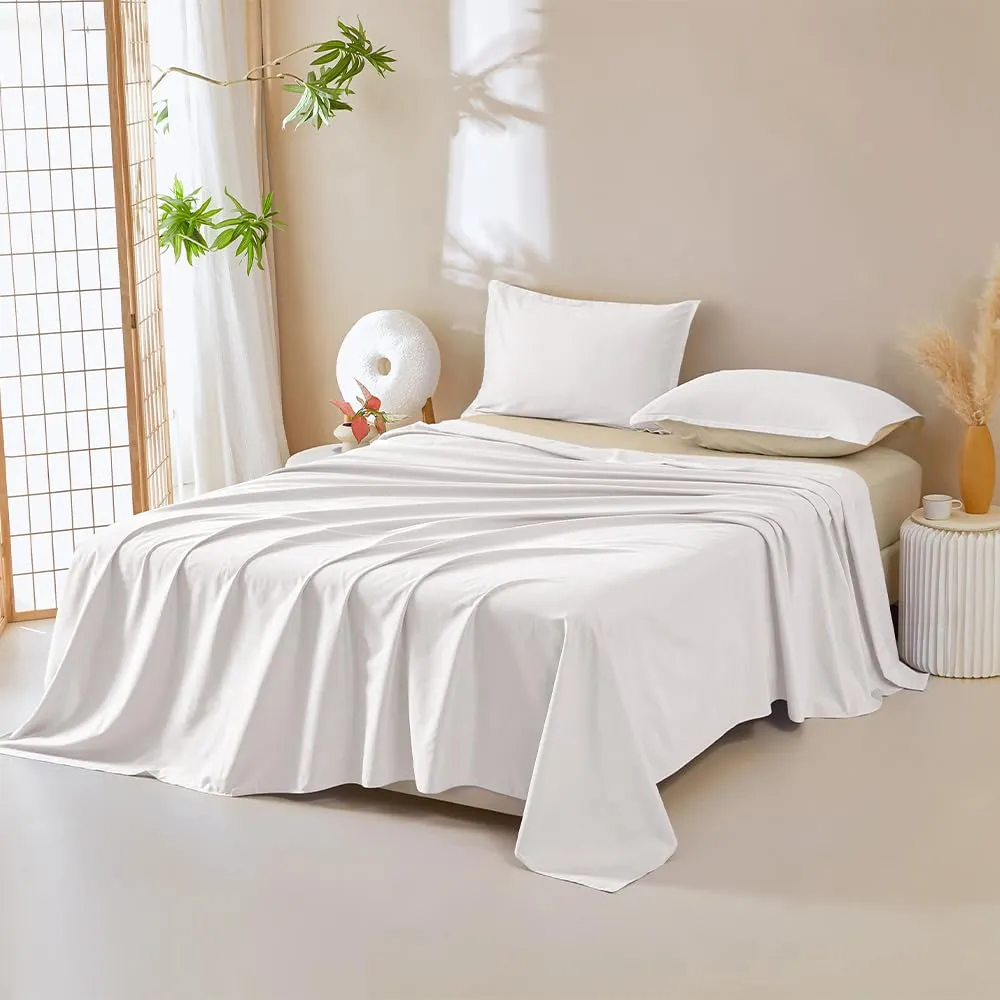 DUJUIKE Copriletto Impermeabile per Cane, Gatto e Bambini, Super King 230 x 300 cm, Bianco - immagine 6