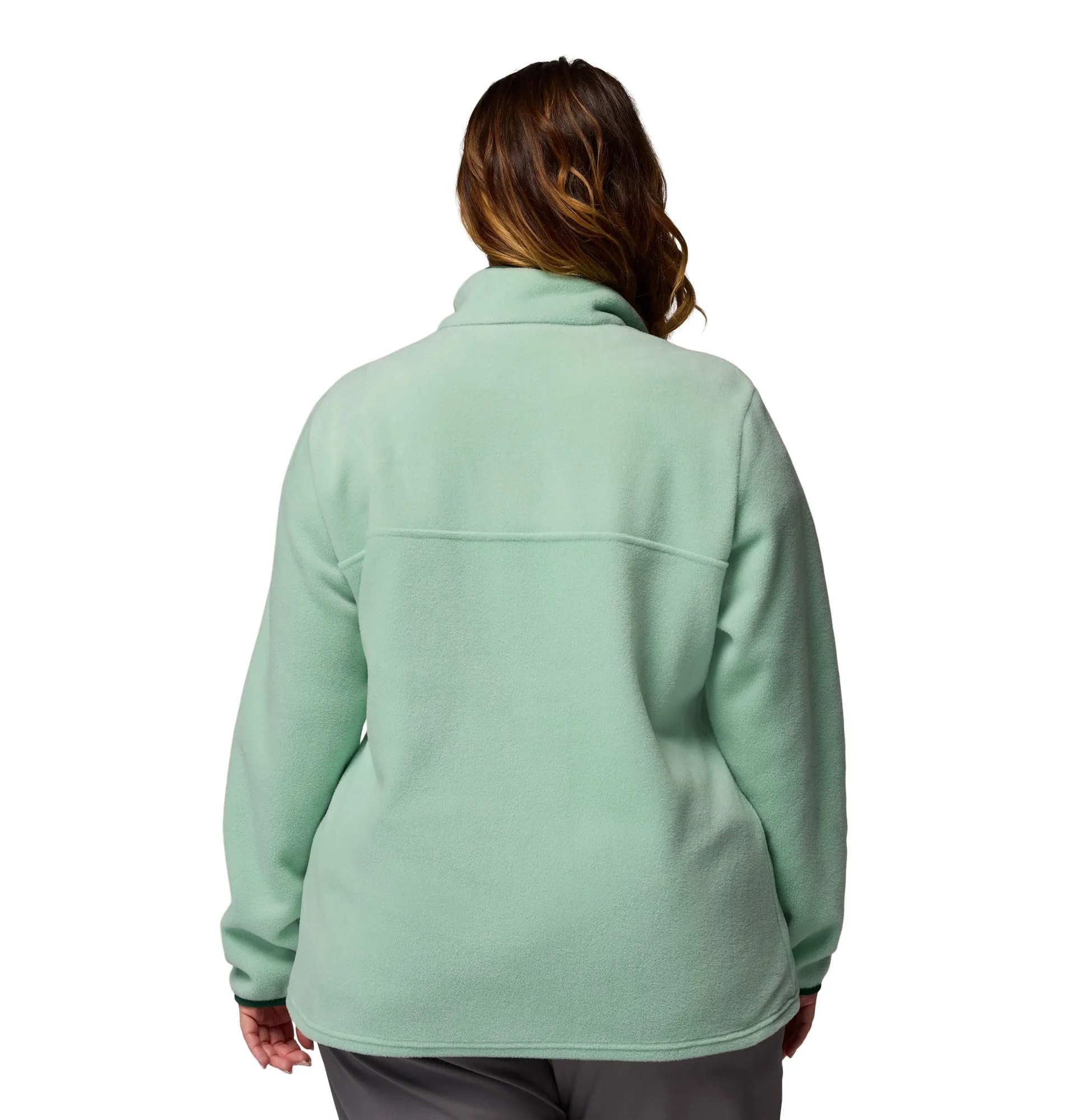 Columbia Benton Springs 1/2 Snap Pullover 2, Nuova Menta, Foresta Pluviale, S - immagine 6