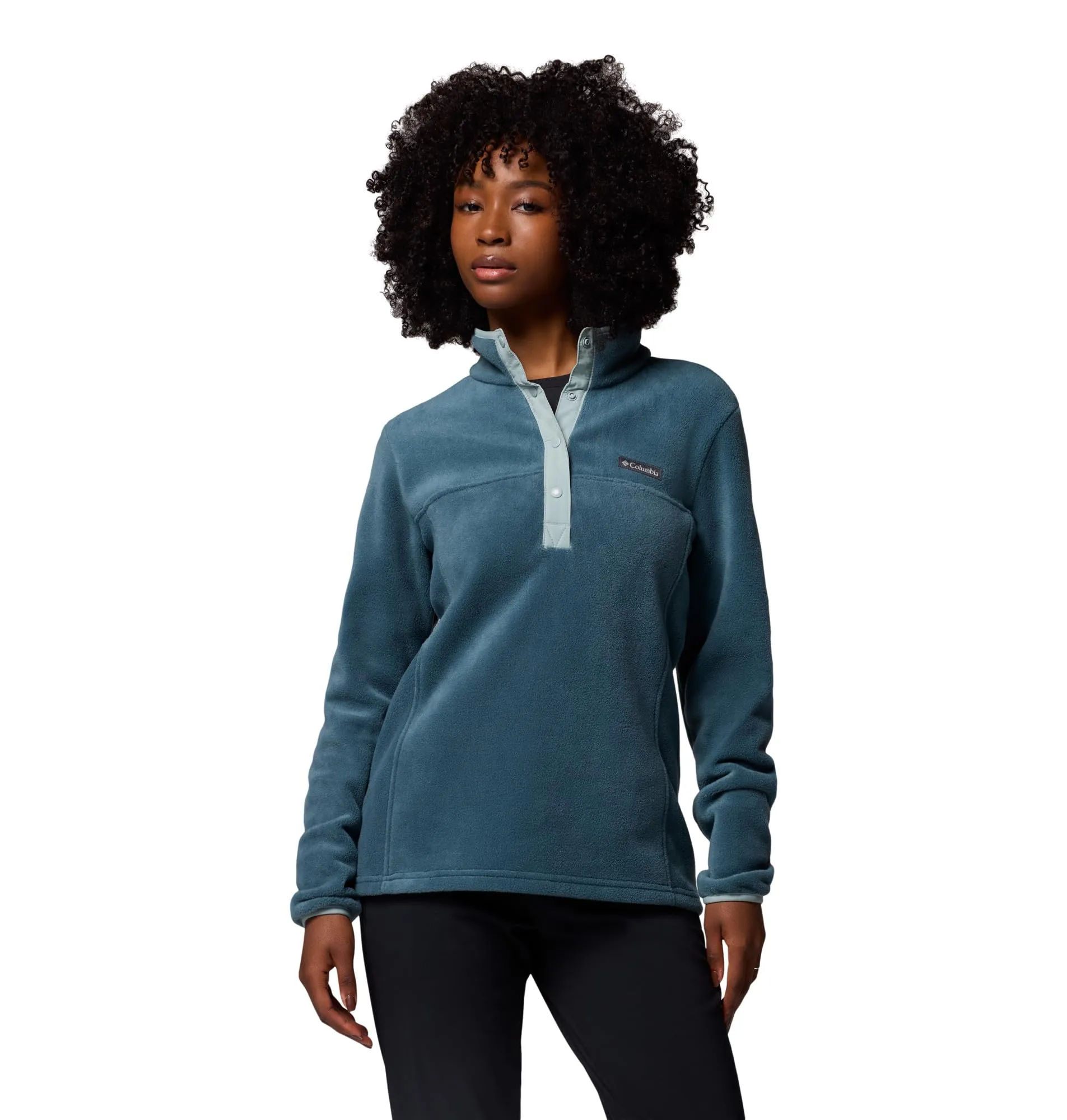 Columbia Benton Springs 1/2 Snap Pullover, Everblue/Crushed Blue, XL - immagine 1
