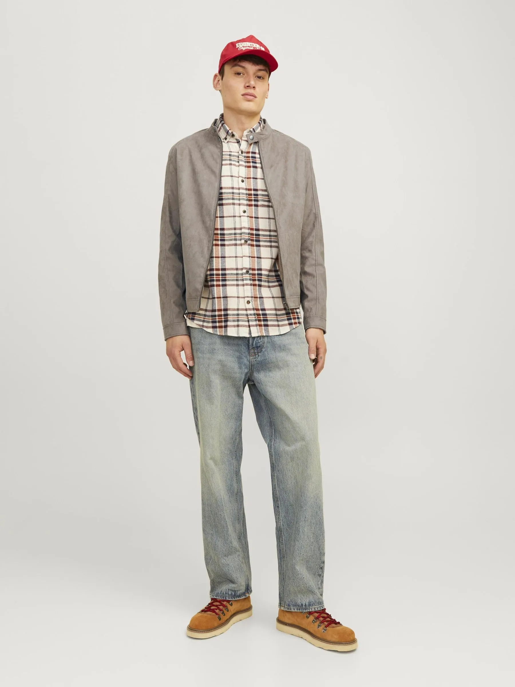 Jack & Jones Giacca in Finta Pelle Scamosciata Falcon - immagine 4