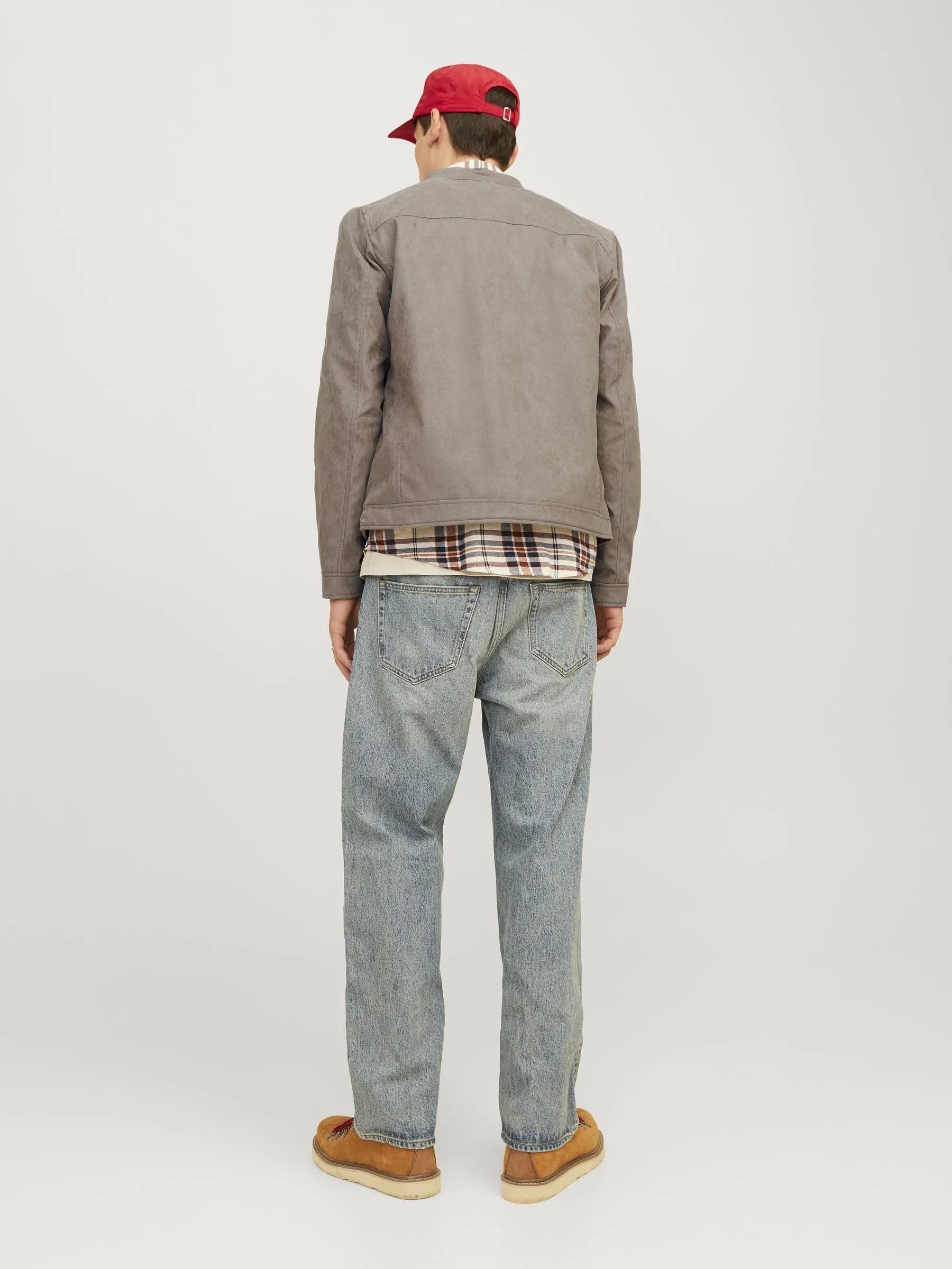 Jack & Jones Giacca in Finta Pelle Scamosciata Falcon - immagine 3