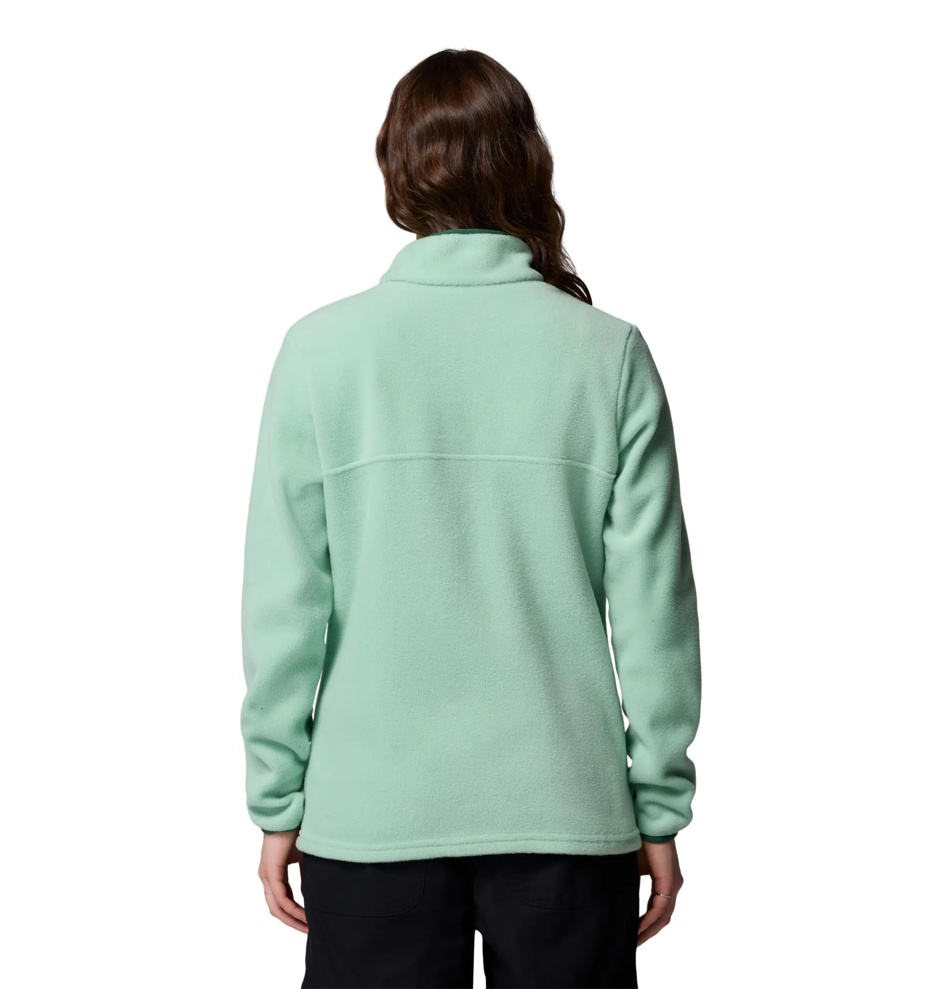 Columbia Benton Springs 1/2 Snap Pullover, Nuova Menta Foresta Pluviale, XS - immagine 2