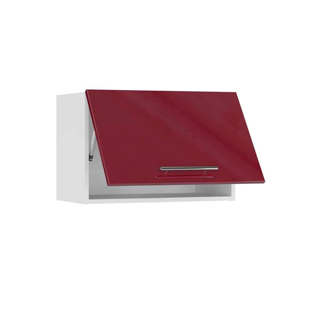 Vicco Pensile da cucina Fame-Line, Bordeaux lucido, 60 cm - immagine 4