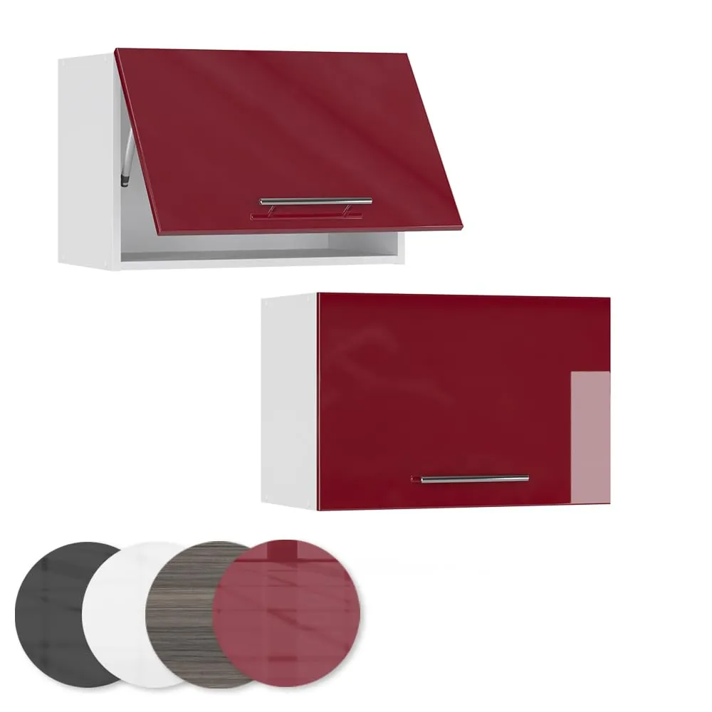 Vicco Pensile da cucina Fame-Line, Bordeaux lucido, 60 cm - immagine 5
