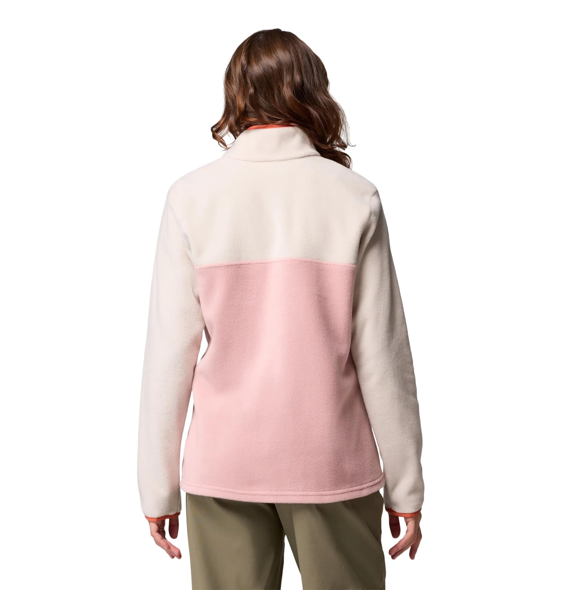 Columbia Benton Springs 1/2 Snap Pullover, Gomma Rosa, Pietra Scura, Toscana, XL - immagine 2
