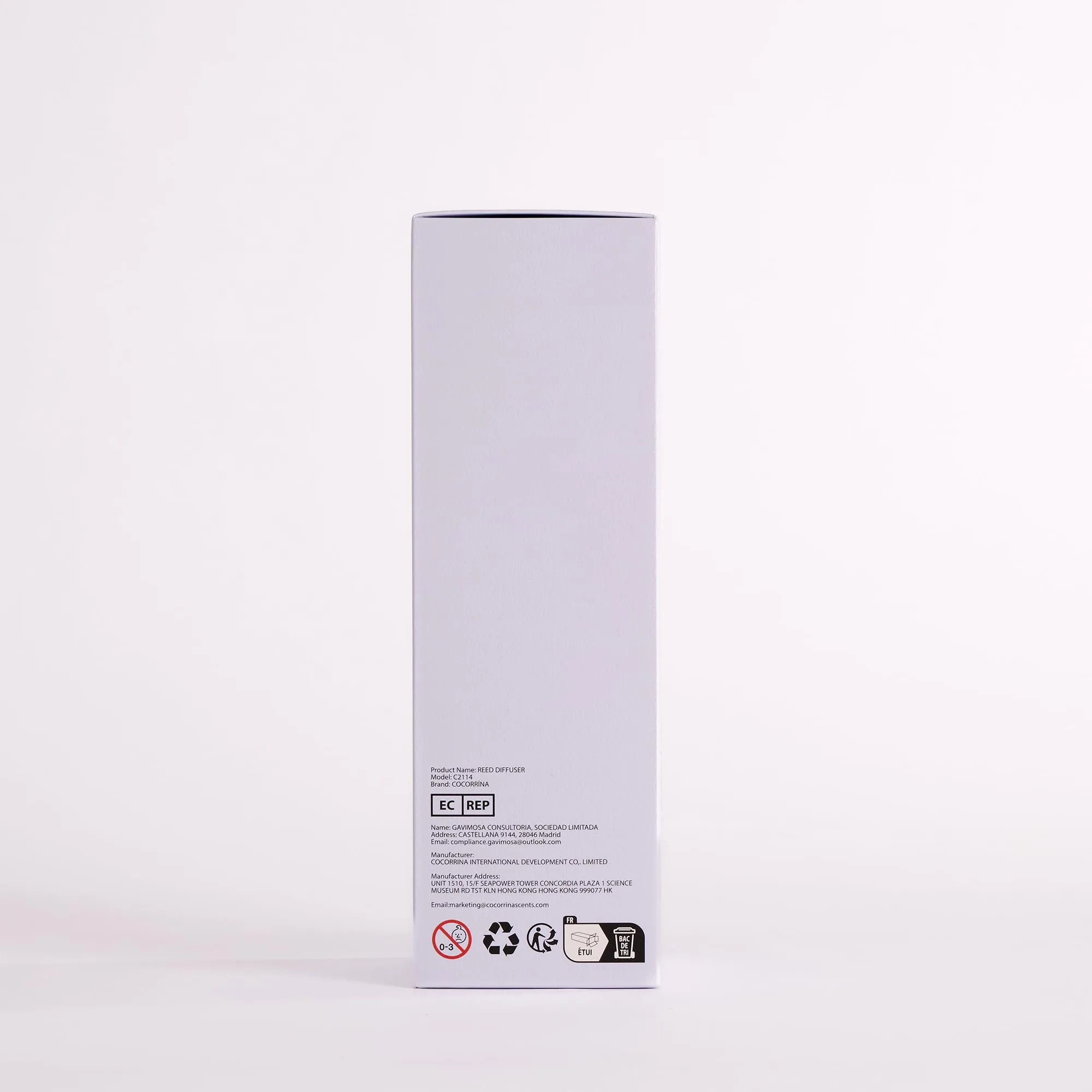COCORRÍNA Diffusore di Profumo per Ambiente, Lavender Thyme, 200ml con 8 Bastoncini in Rattan - immagine 5