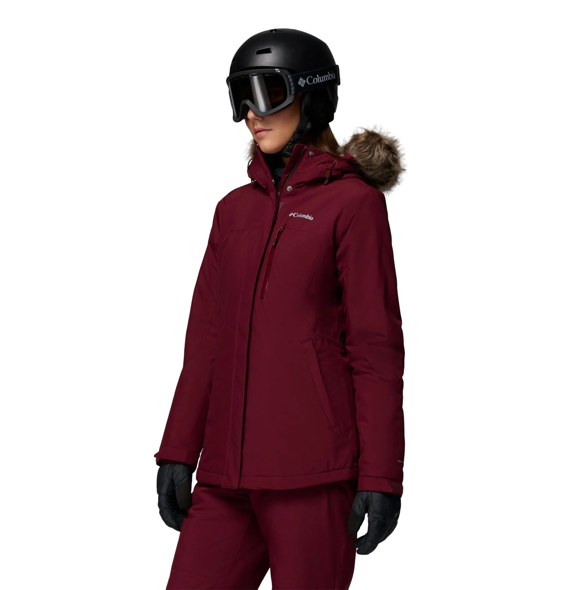 Columbia Ava Alpine II Giacca Termica da Donna, Vino Ricco, XXL - immagine 4