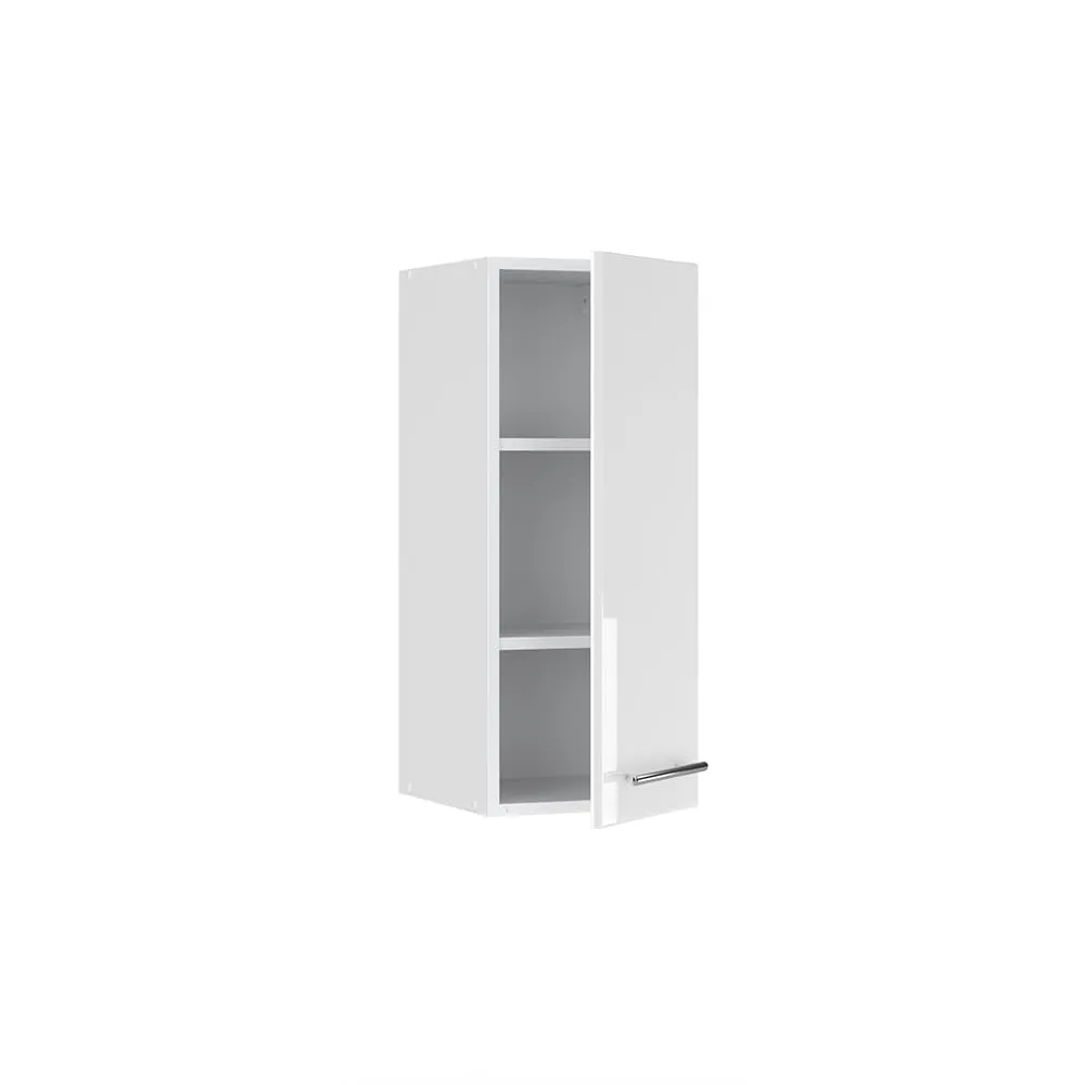 Vicco Pensile da cucina Fame-Line, Bianco lucido, 30 cm - immagine 4