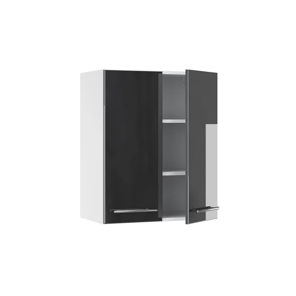 Vicco Pensile da Cucina Fame-Line, Antracite Lucido, 60 cm - immagine 4