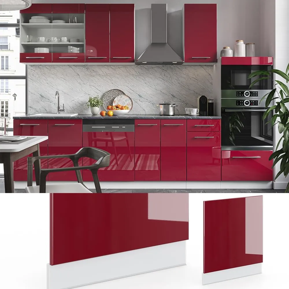 Vicco Pannello Frontale Fame-Line, Bordeaux Lucido, 60 cm - immagine 4