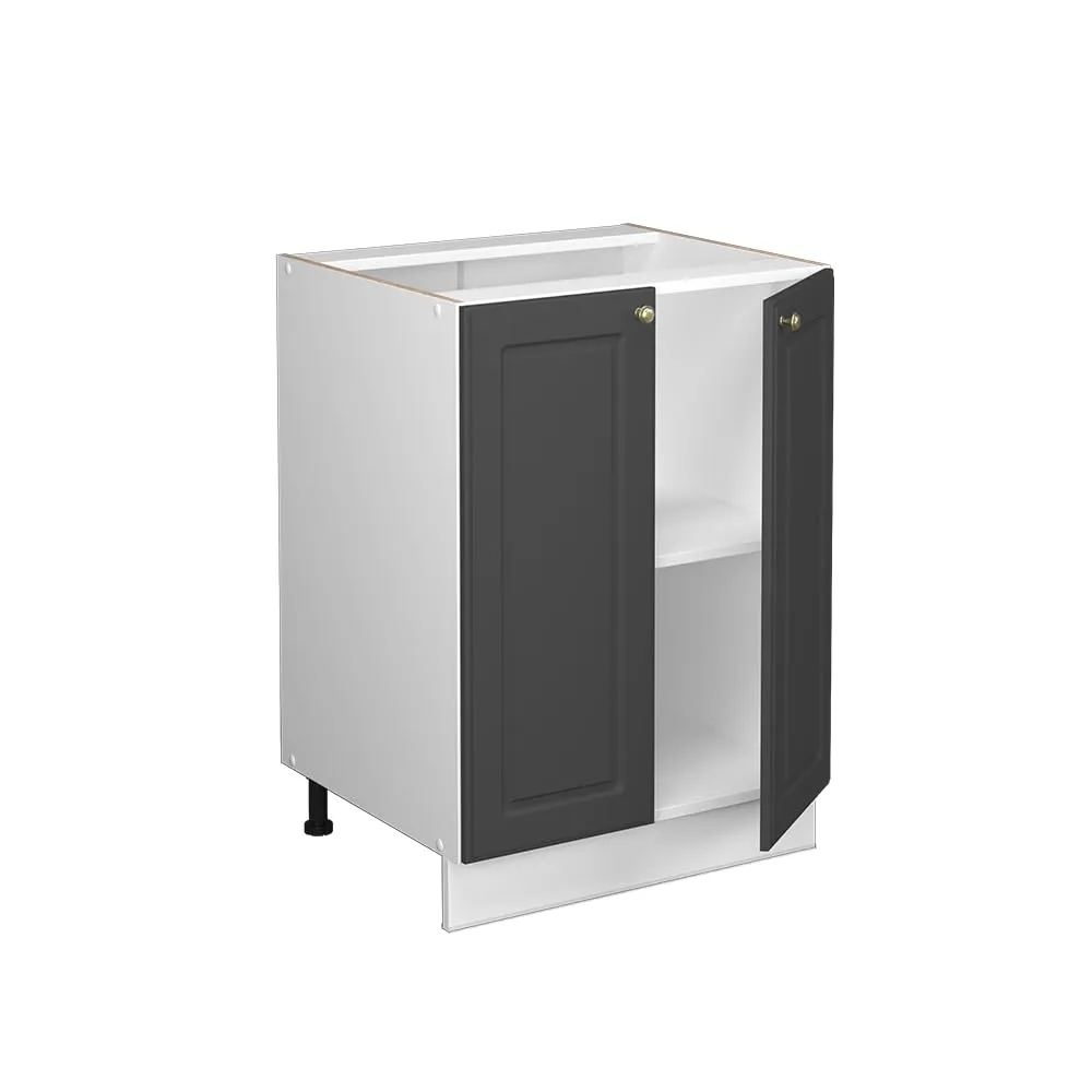 Vicco Mobiletto base cucina Fame-Line, Antracite-oro, 60 cm - immagine 5