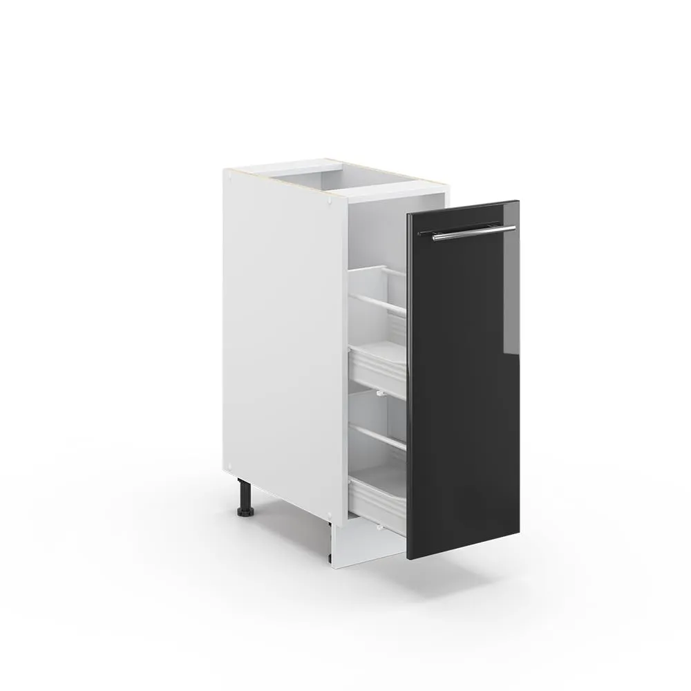 Vicco Fame-Line Dispensa Cucina, Antracite Lucido, 30 cm - immagine 5