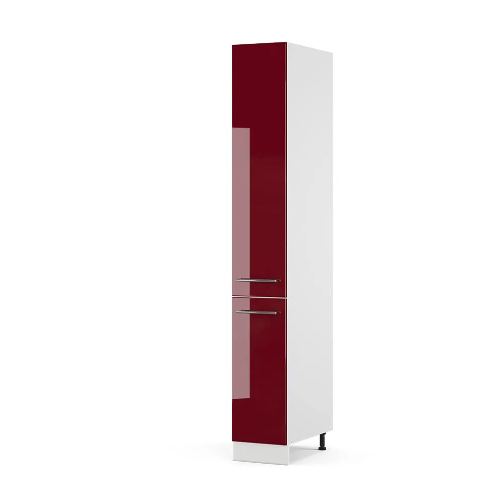 Vicco Armadio da farmacia Fame-Line, Bordeaux lucido, 30 cm - immagine 1