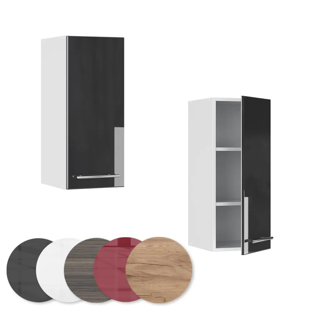 Vicco Pensile da Cucina Fame-Line, Antracite Lucido, 30 cm - immagine 5