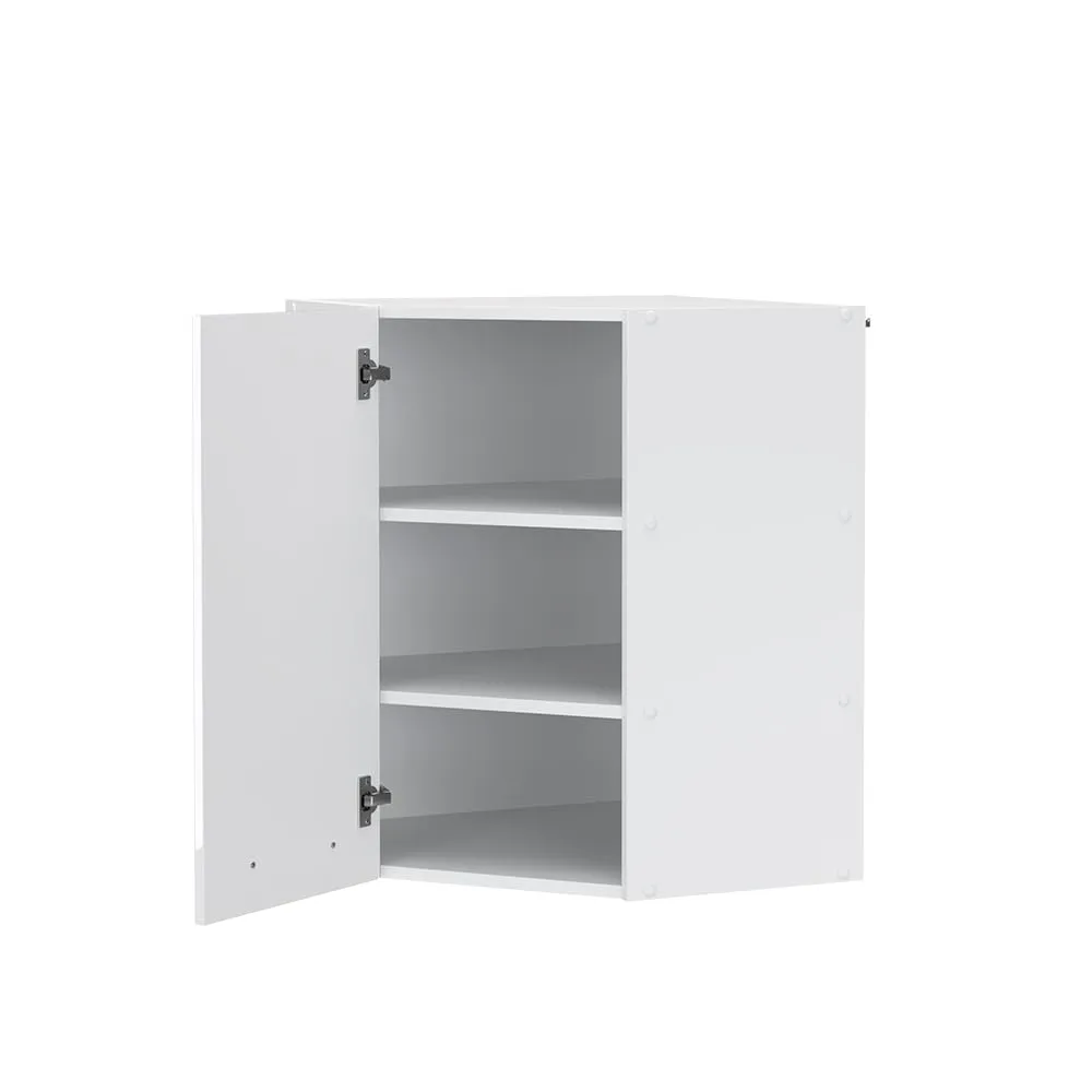 Vicco Mobile Angolare da Cucina Fame-Line, Bianco Lucido, 57 cm - immagine 4
