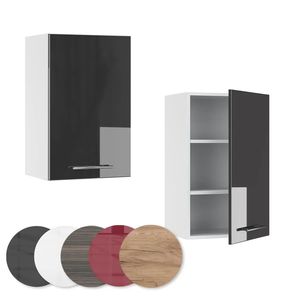 Vicco Pensile da cucina Fame-Line, Antracite lucido, 45 cm - immagine 5
