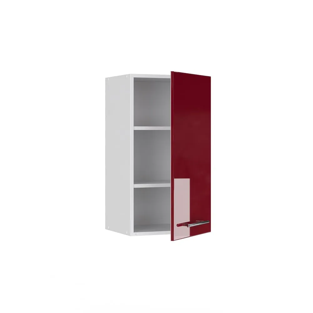 Vicco Pensile da cucina Fame-Line, Bordeaux lucido, 40 cm - immagine 4