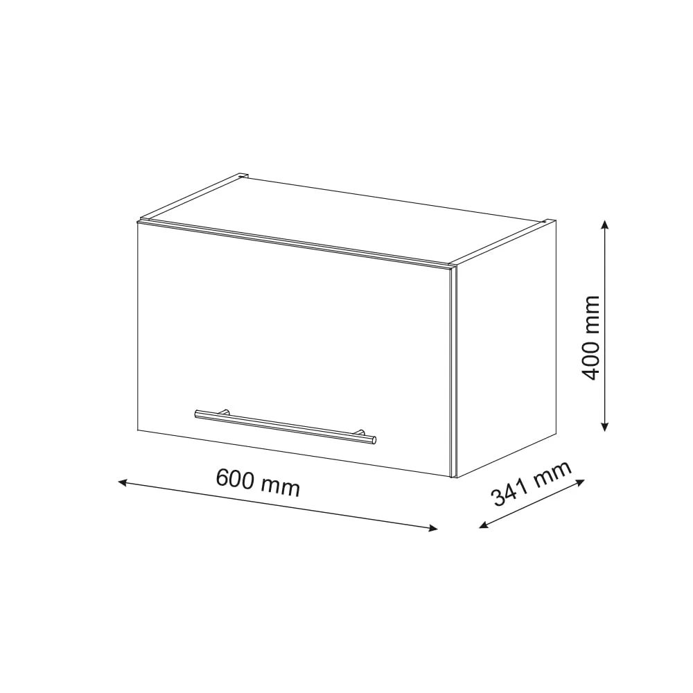 Vicco Pensile da Cucina Fame-Line, Rovere Dorato, 60 cm - immagine 3