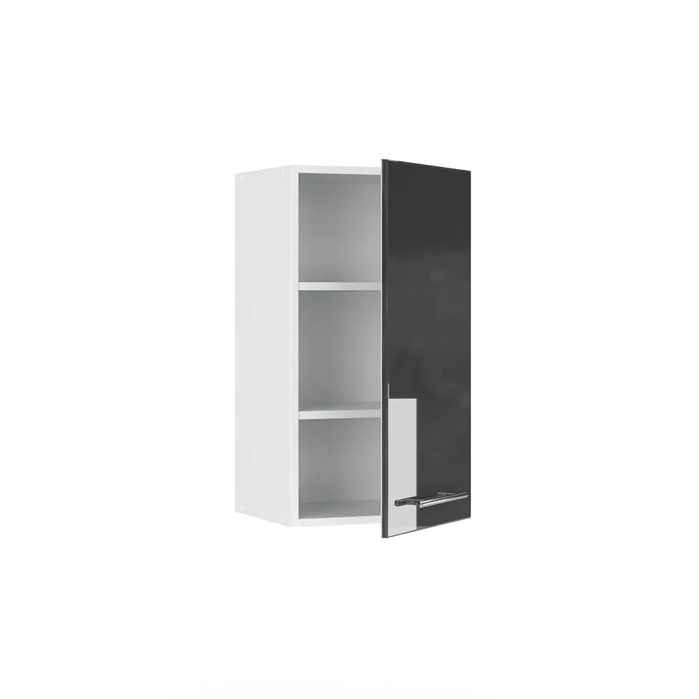Vicco Pensile da cucina Fame-Line, Antracite lucido, 40 cm - immagine 4