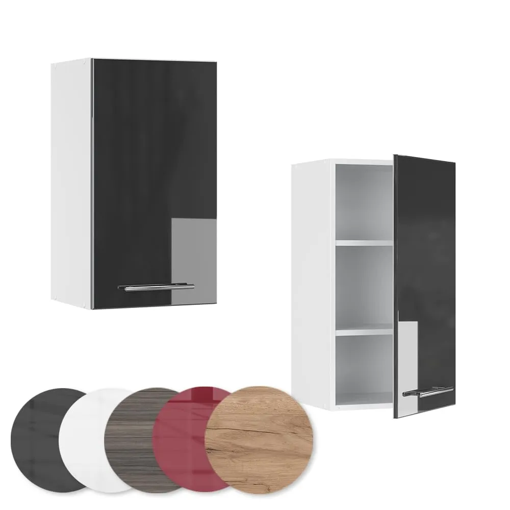 Vicco Pensile da cucina Fame-Line, Antracite lucido, 40 cm - immagine 5