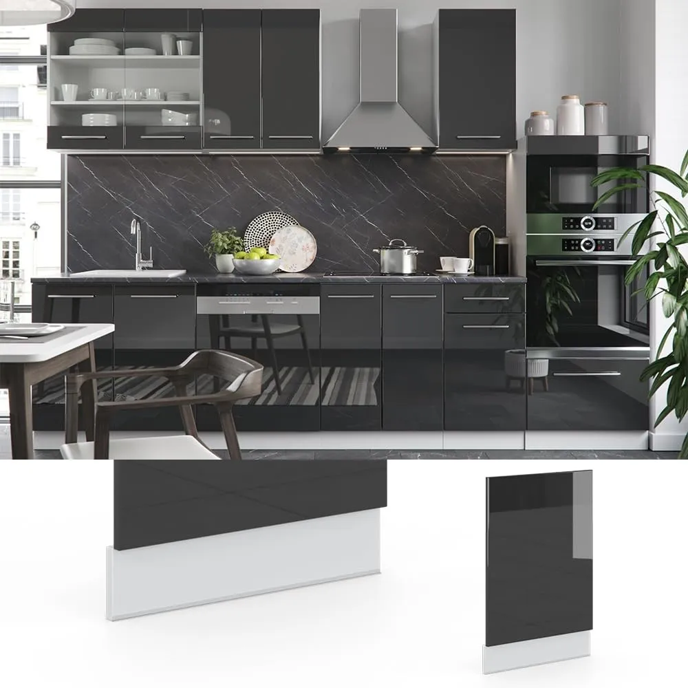 Vicco Pannello frontale Fame-Line, Antracite lucido, 45 cm - immagine 4