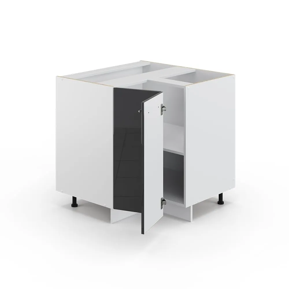 Vicco Mobile ad Angolo Cucina Fame-Line, Antracite Lucido, 80.5 cm - immagine 5