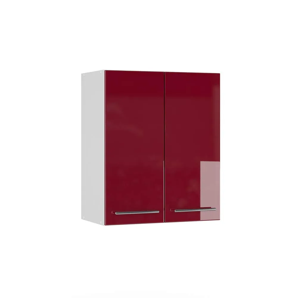 Vicco Pensile da cucina Fame-Line, Bordeaux lucido, 60 cm - immagine 1