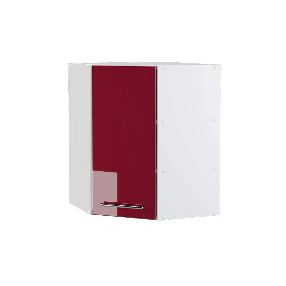 Vicco Mobile angolare da cucina Fame-Line, Bordeaux lucido, 57 cm - immagine 1