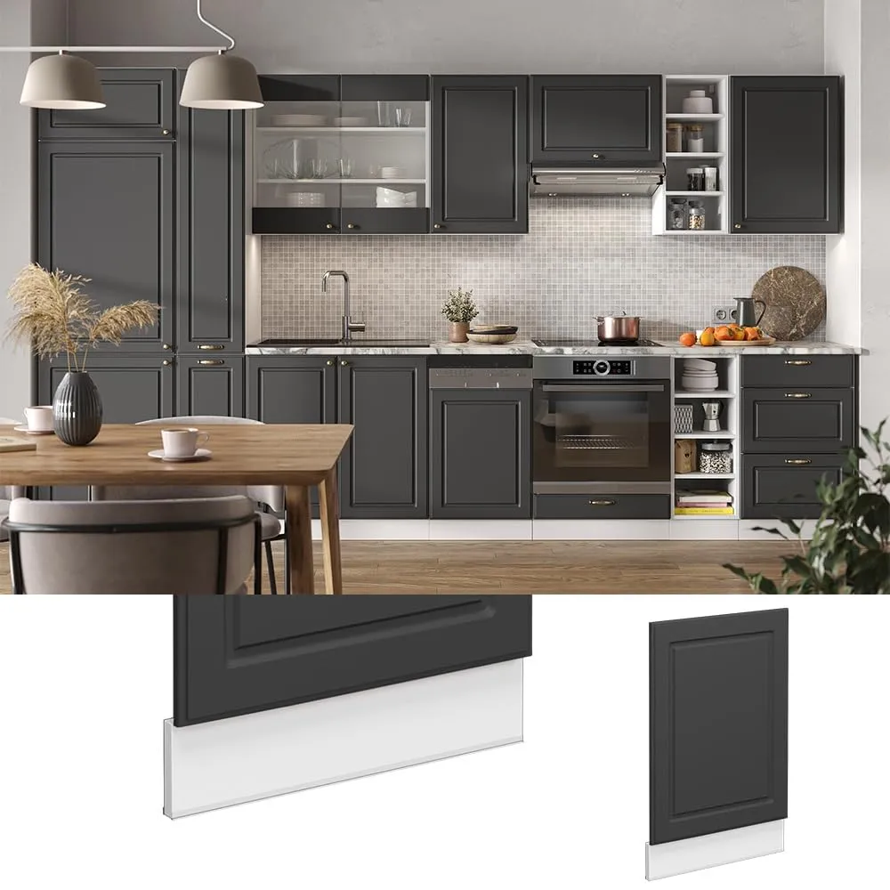 Vicco Pannello Frontale Fame-Line, Antracite-Oro, 45 cm - immagine 4