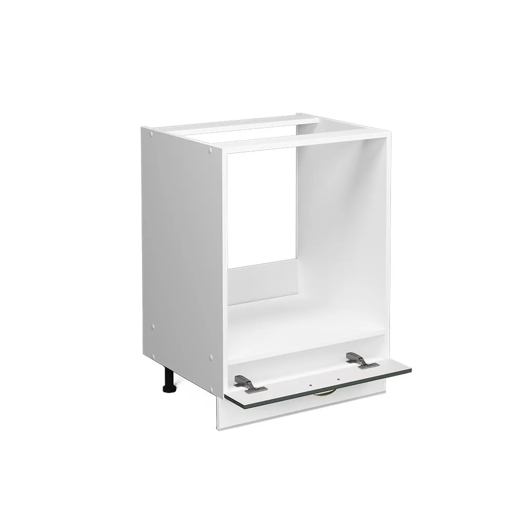Vicco Mobile per forno da incasso Fame-Line, Antracite-oro, 60 cm - immagine 5