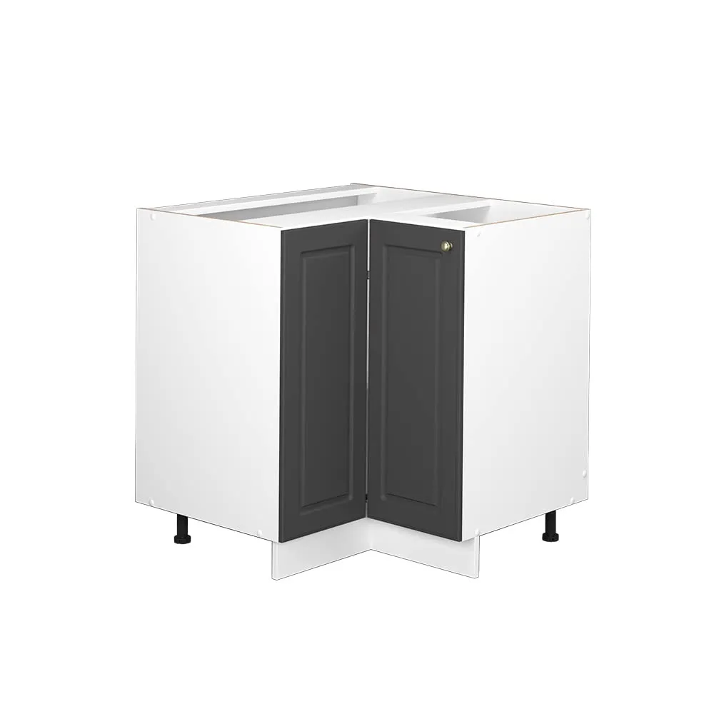Vicco Mobile da Cucina Angolare Fame-Line, Antracite-oro, 80.5 cm - immagine 1