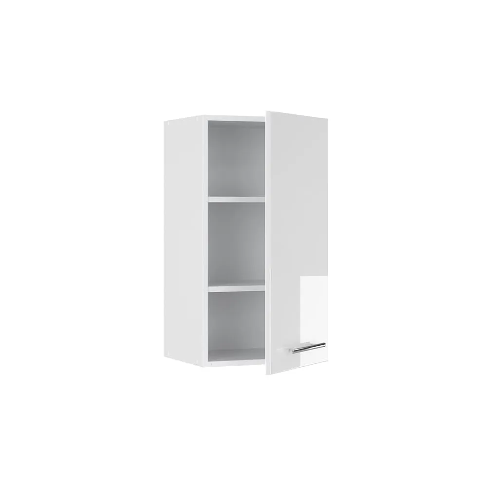 Vicco Pensile da cucina Fame-Line, Bianco lucido, 40 cm - immagine 4