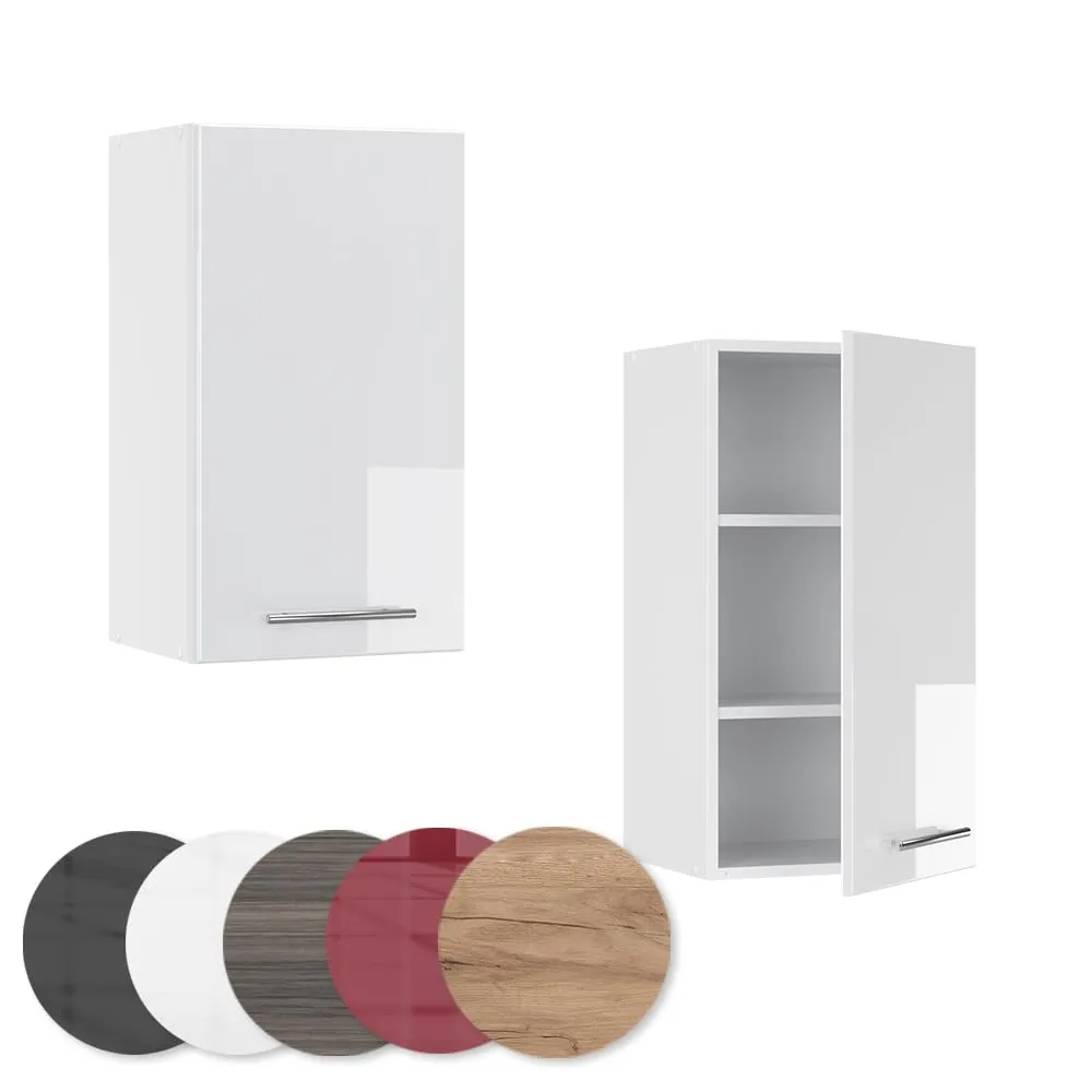 Vicco Pensile da cucina Fame-Line, Bianco lucido, 40 cm - immagine 5