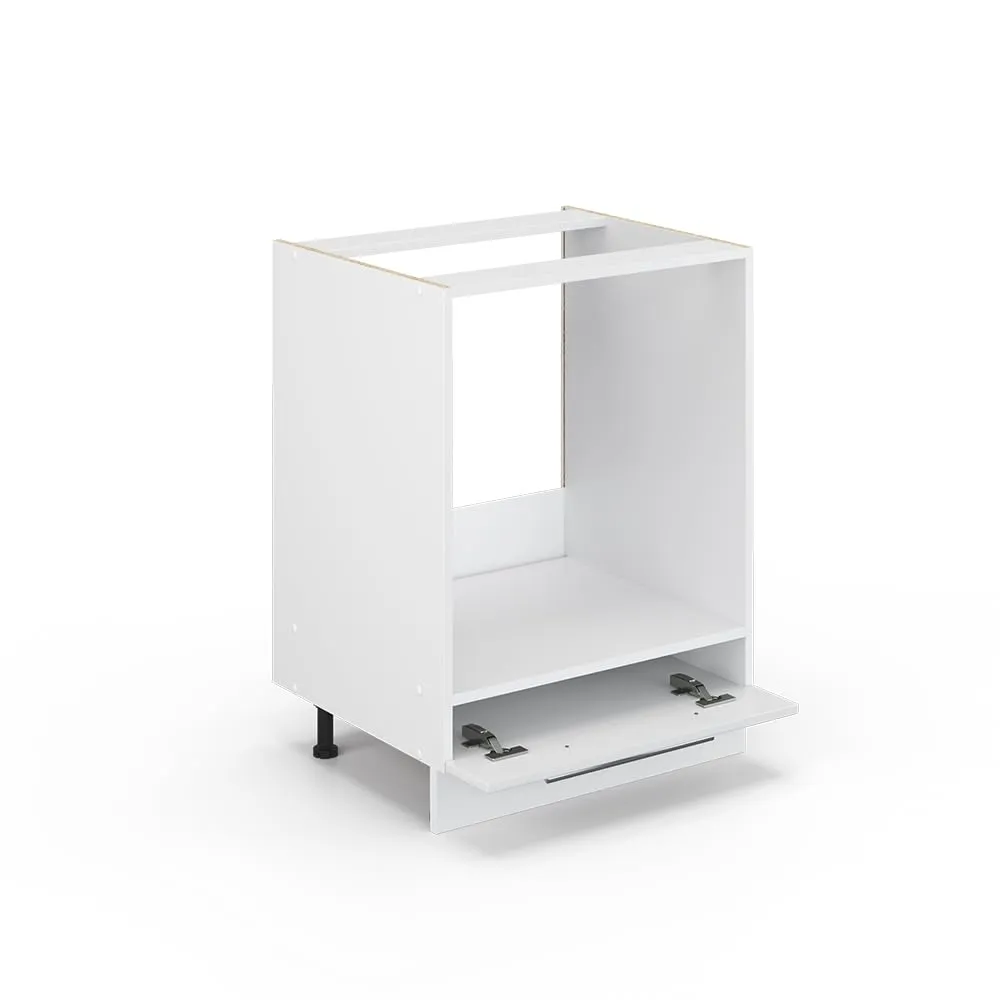 Vicco Mobile per forno da incasso Fame-Line, Bianco lucido, 60 cm - immagine 5