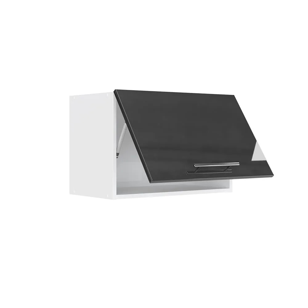 Vicco Pensile da cucina Fame-Line, Antracite lucido, 60 cm - immagine 4