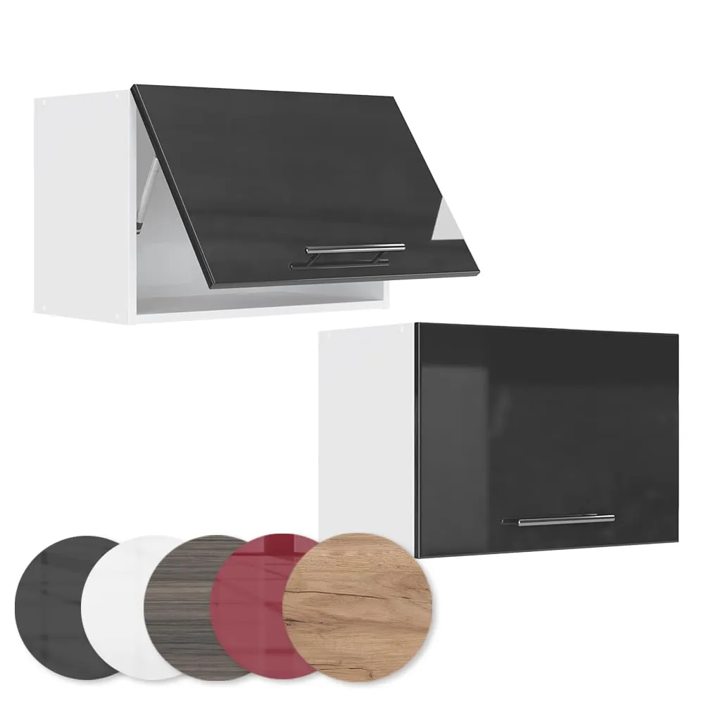Vicco Pensile da cucina Fame-Line, Antracite lucido, 60 cm - immagine 5