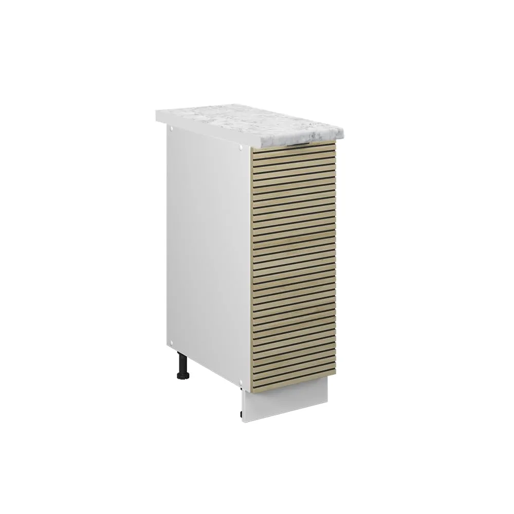 Vicco Fame-Line Dispensa Cucina con Cassetto Estraibile, Pannello in Quercia, 30 cm - immagine 1