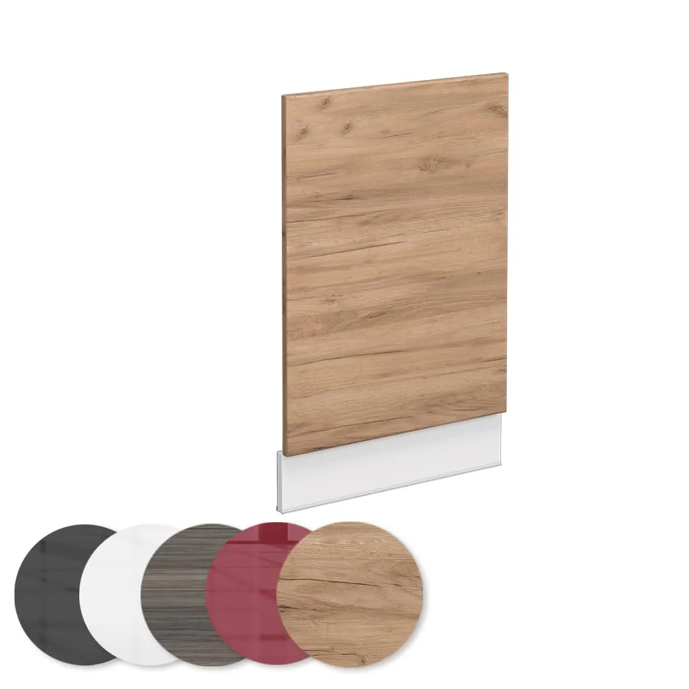 Vicco Pannello frontale Fame-Line per lavastoviglie, Rovere dorato, 45 cm - immagine 5